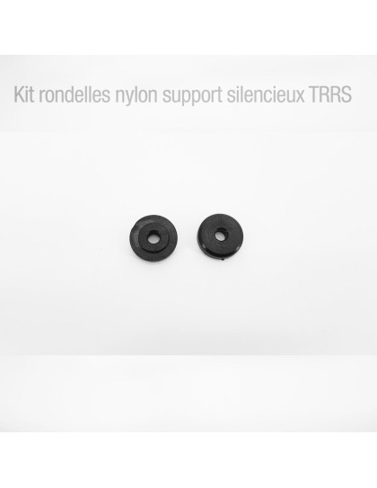 Kit rondelles nylon support silencieux TRRS